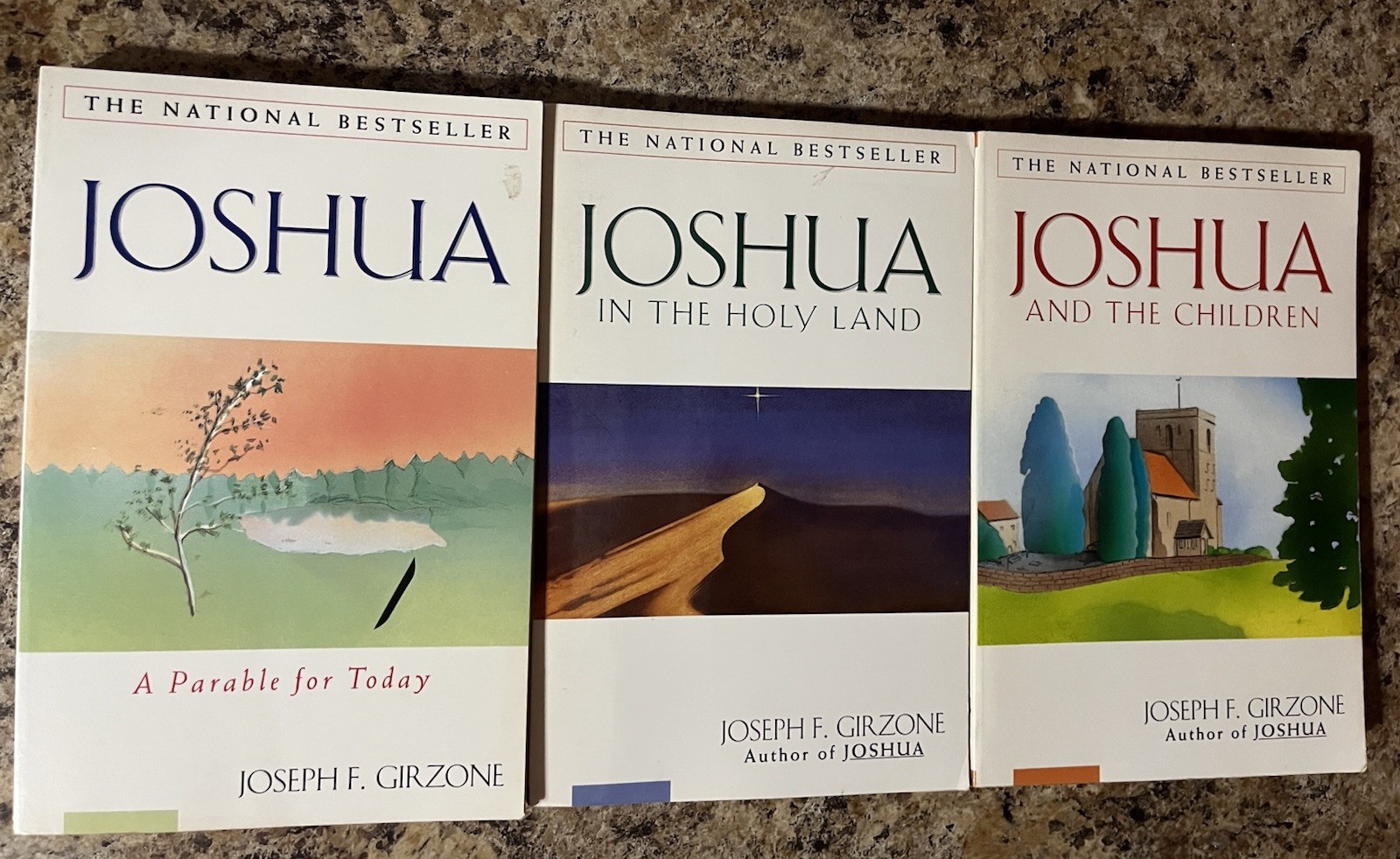 Joseph F Girzone 3 Book Lot Joshua And The Children Holy Land Series Paperback
