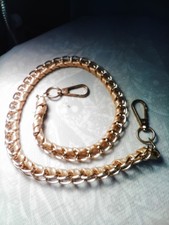 26" Handbag Replacement Strap Gold/Leather Look W/ End Attachments