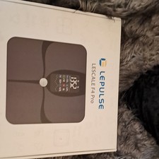 Brand New - Lepulse F4 Pro Digital Body Fat Scale with Smart App BMI FastP&P