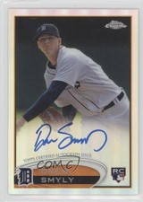 2012 Topps Chrome Rookie Auto Refractor 372/499 Drew Smyly #191 Auto 15wv