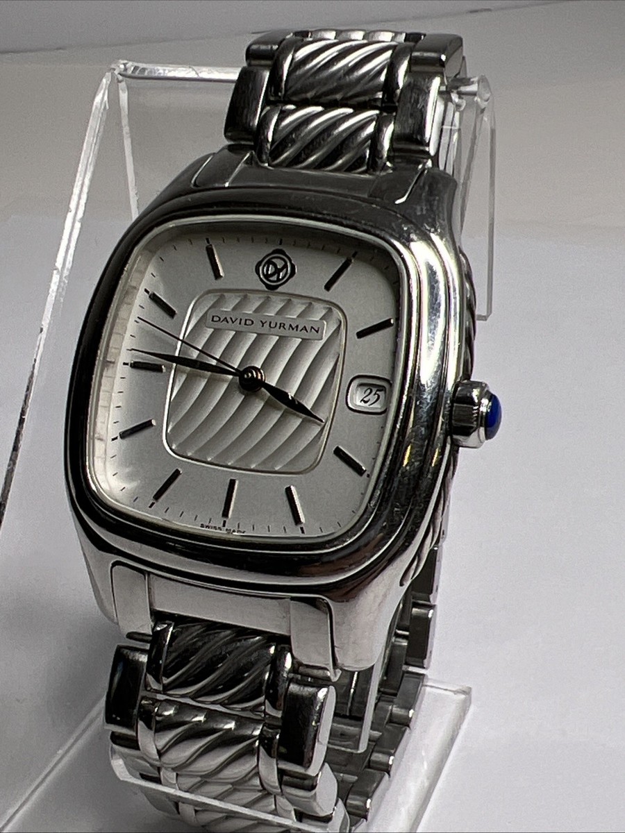 David Yurman 35mm Stainless Steel T301-LST Automatic Date 