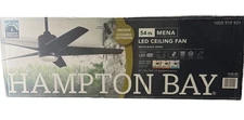 Hampton Bay Mena 54" Ceiling Fan Parts OEM-Matte Black Model 99919