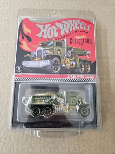 HOT WHEELS RED LINE CLUB RLC STEAM PUNK TRUCK  #01114/06000 NEW + PROTECTOR