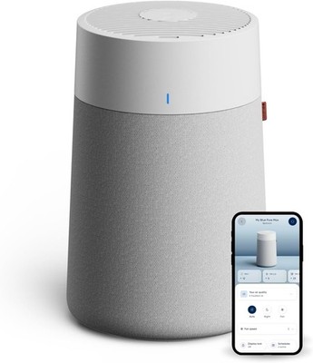 BLUEAIR Air Purifier for Small Room, Bedroom, Home, Cleans 926 sqft in one hour,