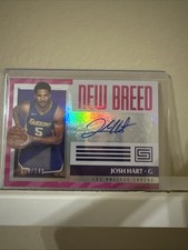 2017-18 Panini Status - New Breed Josh Hart #NB-JHT Pink /149 (AU, RC)