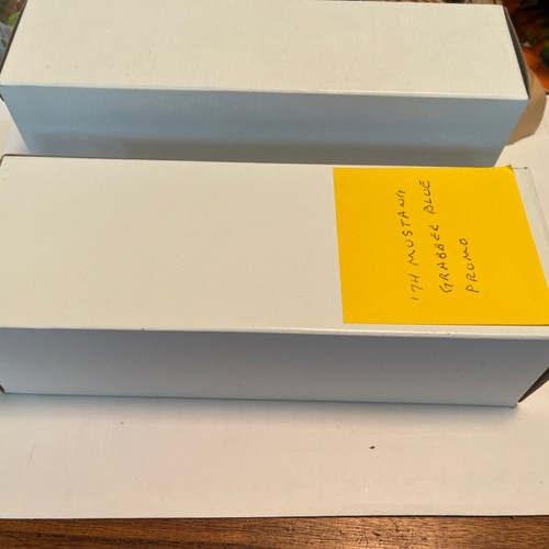 1974 Ford Mustang II Plastic Promo Model 1/25 Scale Grabber Blue - Picture 13 of 13