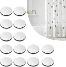 14 Pcs Shower Curtain Weights, Keep Shower Curtain Liner in Place, Easy Use for