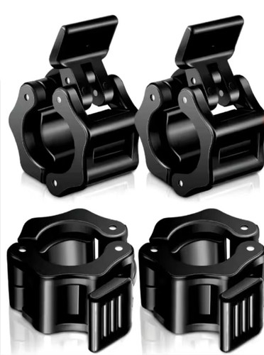 Morsetti Bilanciere 25mm Nero Sgancio Rapido Collari Manubri Bilancieri Fitness - Foto 20 di 20