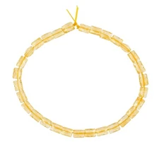 16" Gem Quality Citrine Rectangle Cushion Faceted Beads 4x6mm Grade AA #62045
