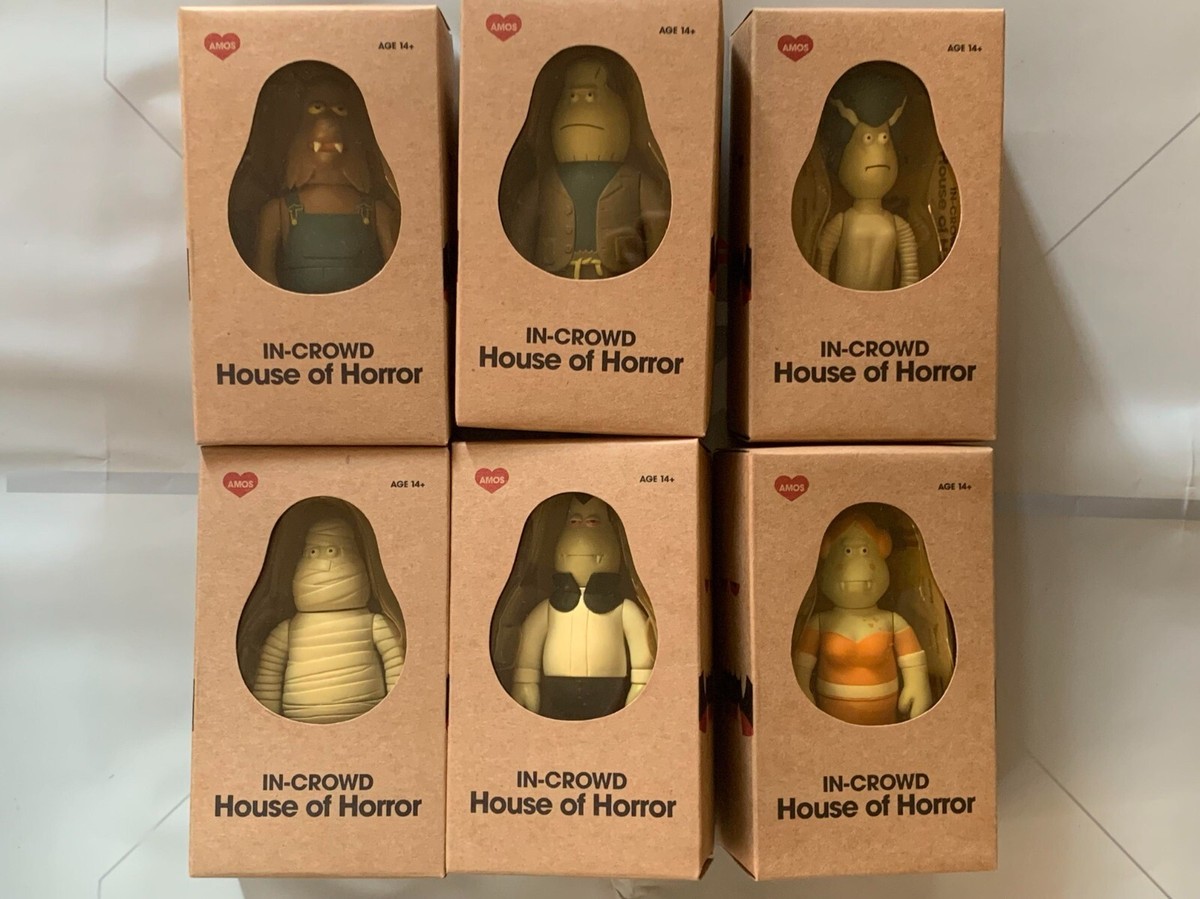 james jarvis amos toys Vinyl Figure In-Crowd House of Horror