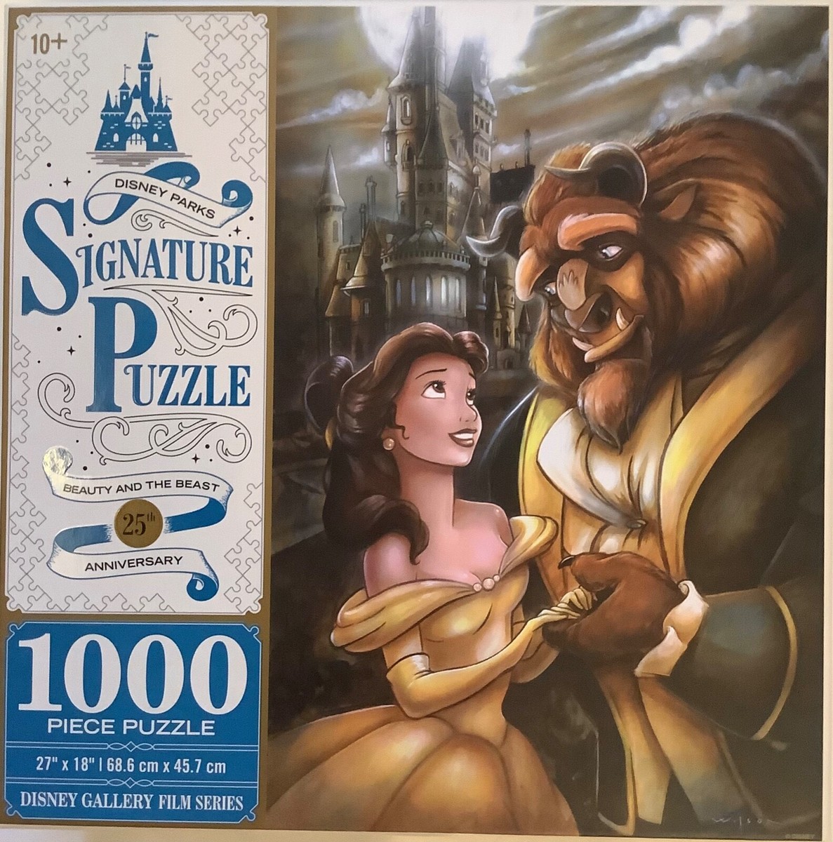 Disney Parks Signature Puzzle Beauty and the Beast 25th