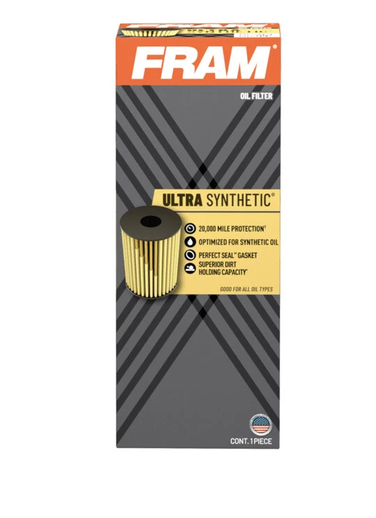 FRAM Ultra Synthetic Oil Filter XG10415 Land Rovers or Volvo Vehicles Lot of 2 - Изображение 3 из 4