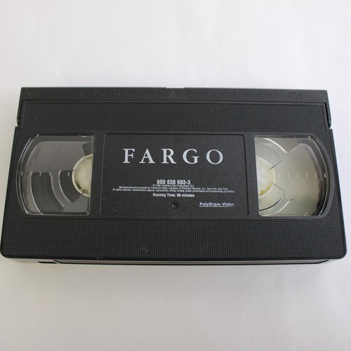 Fargo 1997 VHS PolyGram Video Frances McDormand Steve Buscemi - Picture 4 of 4