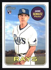 Jaime Schultz 2018 Topps Heritage #558 BASEBALL Card