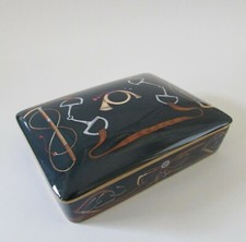 Franciscan Jane St. Gaston EQUUS Equestrian Trinket /Card Box