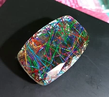 116.30 Ct Certified CUSHION Cut Natural MULTI Rutilated Quartz Loose Gemstone