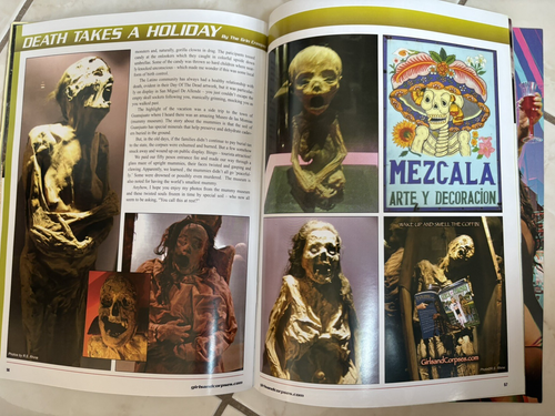 Girls and Corpses Magazine Vol 1 3D Sid Haig Scout Taylor Compton Horror Comics - Picture 18 of 24