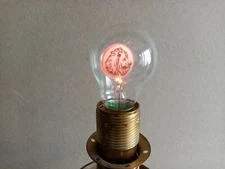 ORG. Aerolux Style Neon Glow Lamp Bulb--LION--E27-220 V