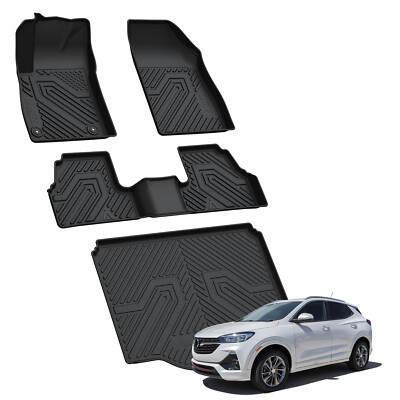 Floor Mats & Cargo Mat for Chevrolet Trax 2014-2022 / Buick Encore 2013-2022 TPE