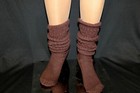Socks Scrunch Slouch Hooters Uniform School warm cozy cute run walk hike ski  — photo 9