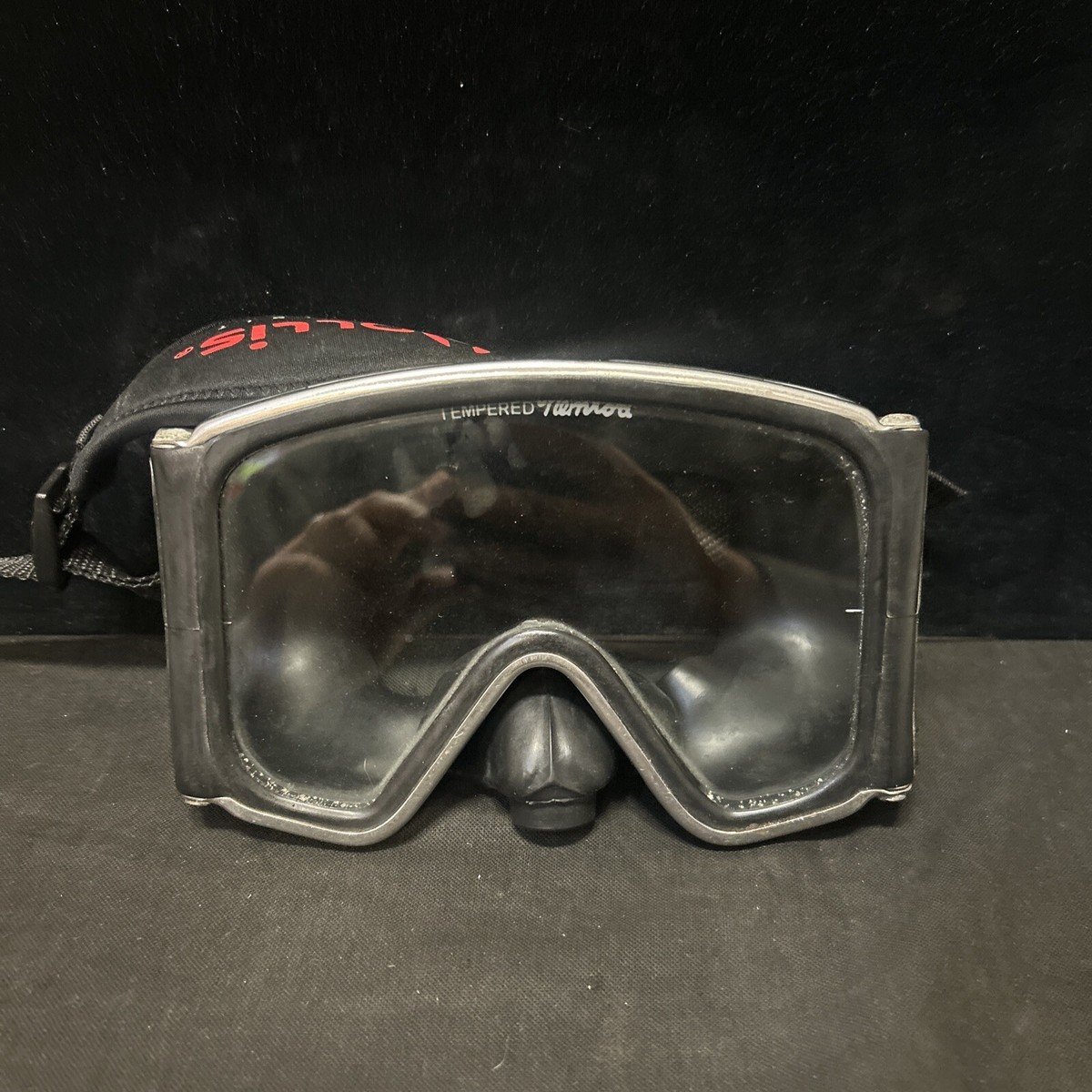 Vintage Nemrod Denia 1970s Dive Mask Scuba Snorkeling side windows