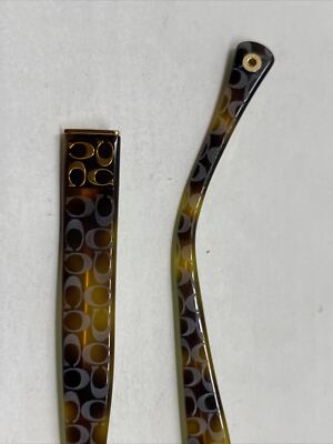 COACH Frame Eye Cat Semi Tortoise 5052 Cecilia 6002 HC Eyeglasses Coach チェス 人文