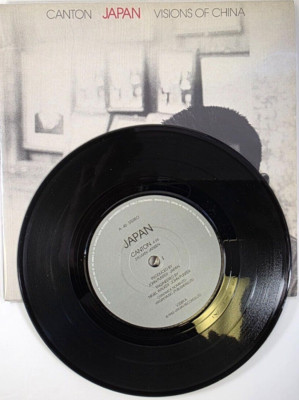 Japan Canton / Visions Of China Live 7'' vinyl record picture Gatefold sleeve