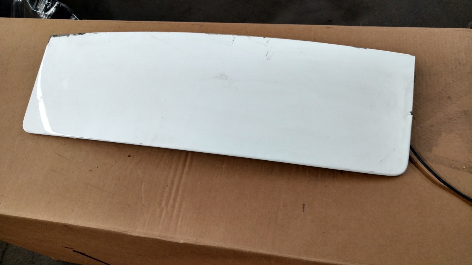 LAMBORGHINI MURCIELAGO REAR ROOF SPOILER BRAKE LIGHT PANEL OEM 418827991