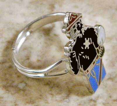 Vending Machine For Rings Smokey The Bear Adjustable Vending Machine Ring | eBay