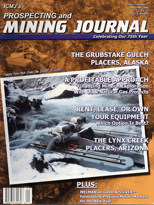 ICMJ Prospecting and Mining Journal Magazine 2006 Issues with free Shipping