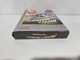 Marble Madness (Nintendo NES, 1985) w Box, manual and sleeve! Authentic!  Tested