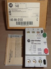 ALLEN BRADLEY 140-MN-0100 MANUAL ELECTRIC MOTOR STARTER CIRCUIT BREAKER SERIES C