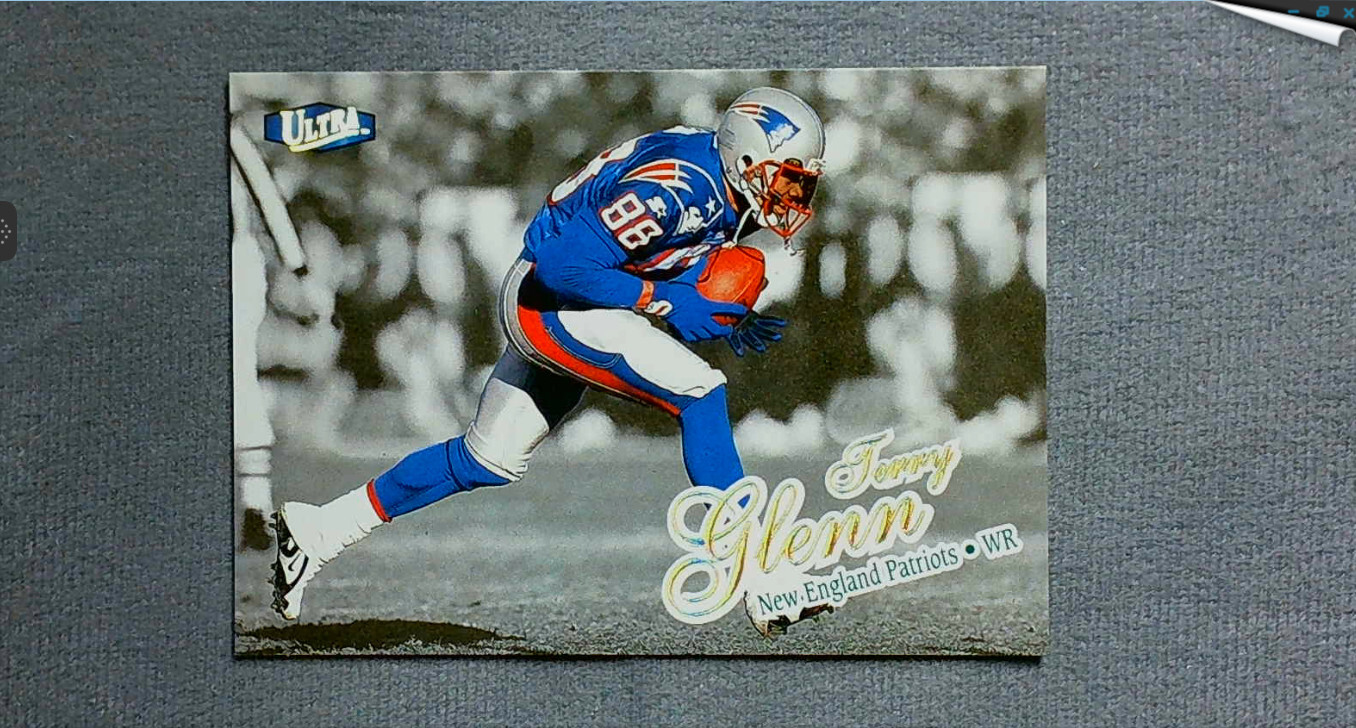 1998 Fleer Ultra Gold Medallion #71G Terry Glenn Patriots
