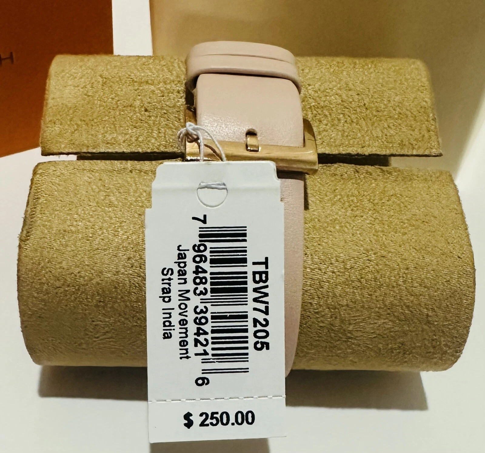 Orologio Nuovo con Etichette Tory Burch Phipps Oro Rosa TBW7205