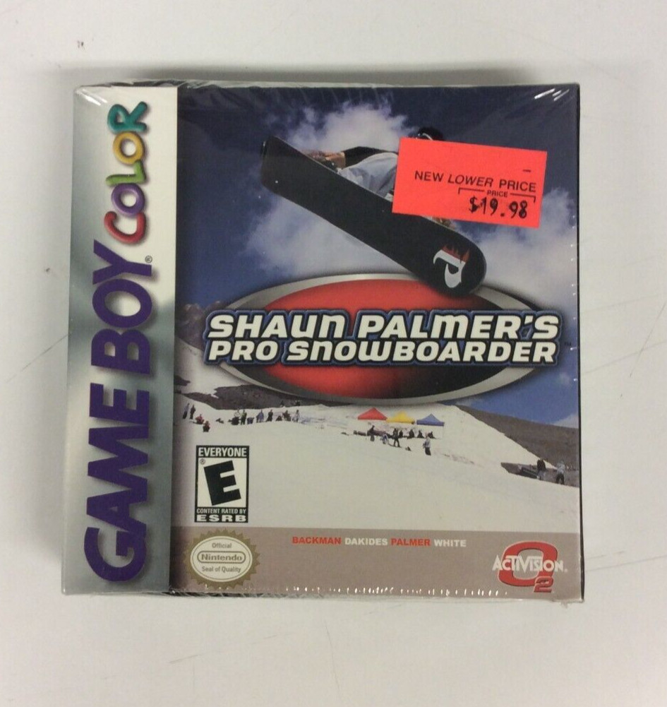 GBA Shaun Palmer Pro Snowboarder 北米版 未開封