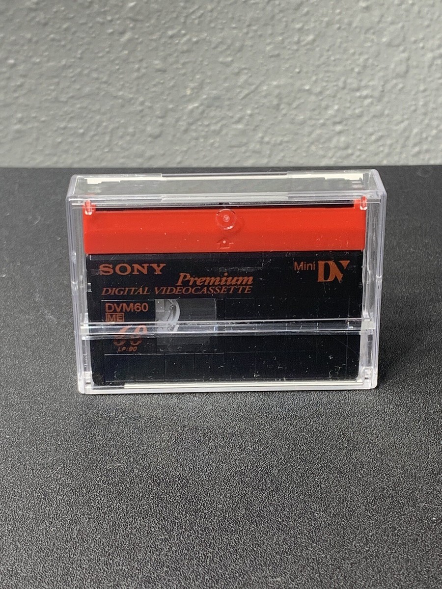 Sony Mini DV (DVM60) Premium Digital Video Cassette Media | eBay