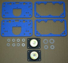 Fuel Bowl Metering Block 30cc Pump Needle Seat Gasket Kit Fits Holley Carb