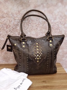 frye skull tote
