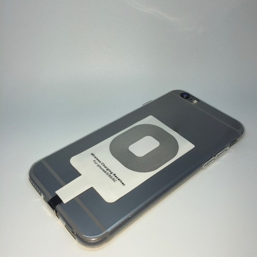 Wireless Qi Ladegerät Empfänger für iPhone 6S 6 Kabellos Induktion Induktiv S - Bild 4 von 14