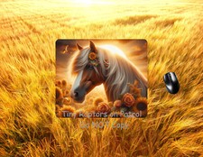 Horse themed neoprene PC/laptop Mouse Pad, CHOICE, FREE shipping, gifts, farm