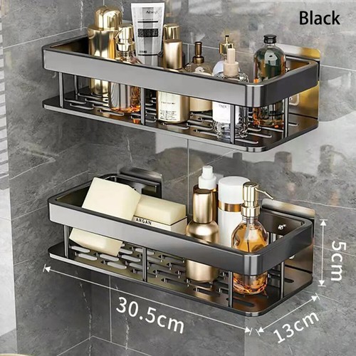 2 Duschablage Saugnapf Wandablage Ohne Bohren Duschregal Selbstklebend Duschkorb - Bild 3 von 14