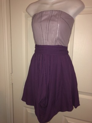 alice and olivia lavender dress