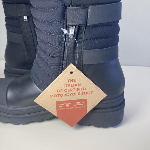 TCX Freyja WP Womens Waterproof Motorcycle Touring Boot Black Leather UK 4 EU 37 - Picture 19 of 19