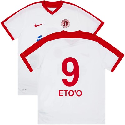 2016/17 Antalyaspor Away Jersey #9 Eto'o 2XL Nike Super Lig  Cameroon Legend