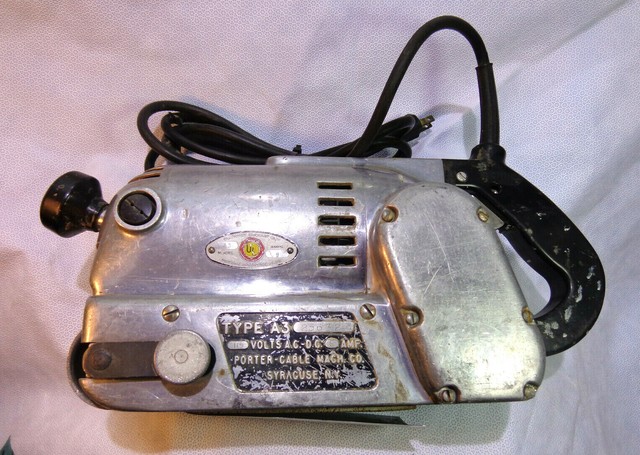 porter cable a3 belt sander