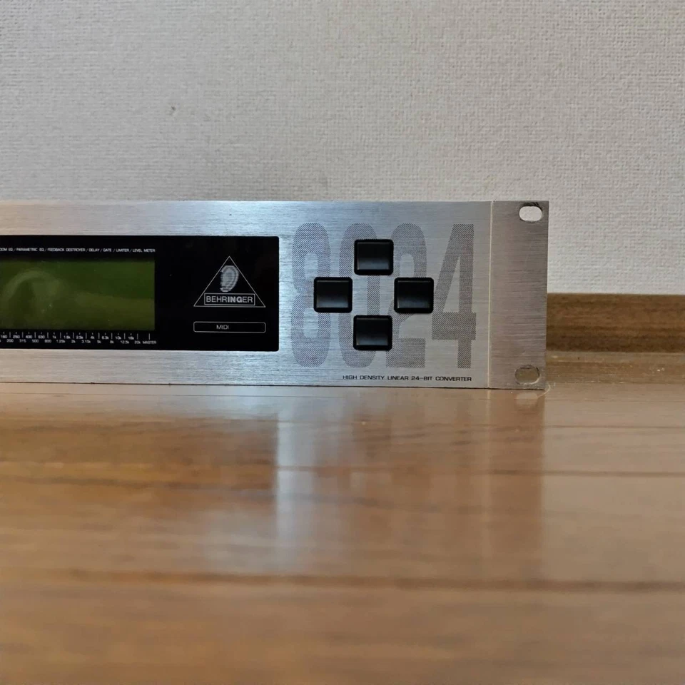 Behringer Ultra-Curve Pro DSP8024 Digital 24-Bit Dual DSP Mainframe Equalizer - Image 4 of 4