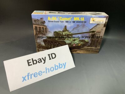 VESPID MODELS VS720002 1/72 British Cruiser Tank A-34 ''Comet'' MK.1A