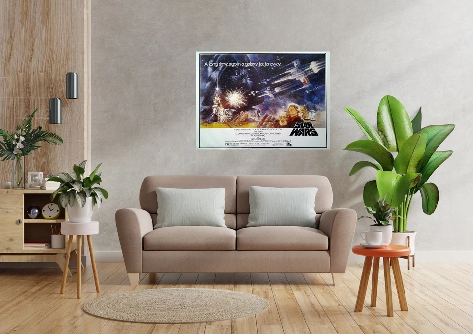 Star Wars: Krieg der Sterne: QF (1977) | US Import Filmposter 68 x 98 cm - Bild 2 von 2