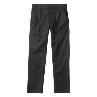 RVCA Men's The Weekend Stretch Chino Pant | Straight Fit | Zipper Fly & Button Closure