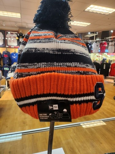 SYRACUSE ORANGE 2022 New Era Knit Hat Sideline Pom NWT CLEARANCE! - Picture 4 of 5